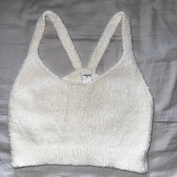 Forever 21 Tops - Forever 21 Fuzzy Tank